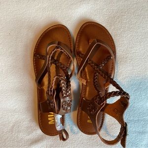 Boho Strappy Sandals by MIA